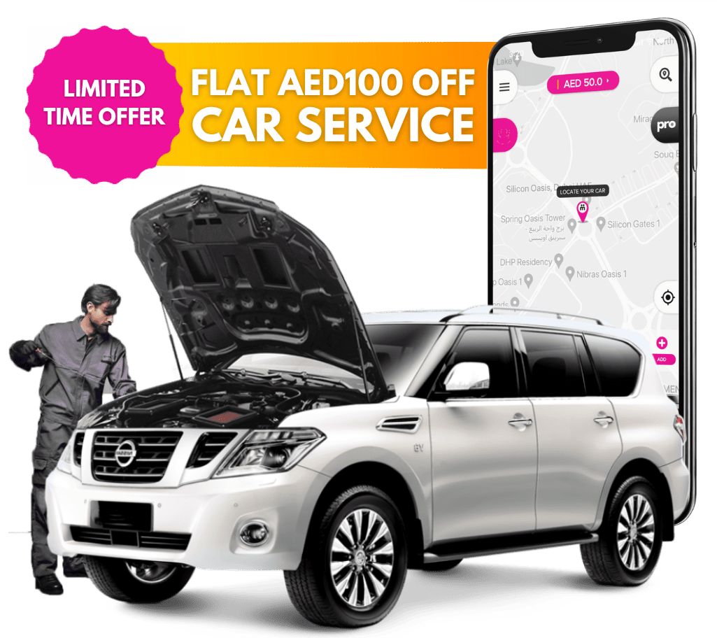 flat aed 100 off car service